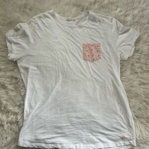 Marine Layer Saddle Hem Pocket T-Shirt